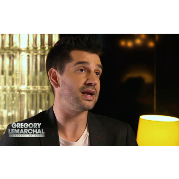 Mathieu Johan dans "Grégory Lemarchal, la fureur de vivre", le 4 septembre 2014 à 20h50 sur D8.