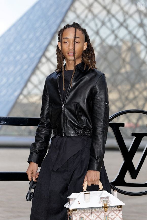 Jaden Smith au photocall du défilé Louis Vuitton "Collection Femme Prêt-à-Porter Automne/Hiver 2026-2027" lors de la Fashion Week de Paris, le 10 mars 2026

© Olivier Borde / Bestimage
