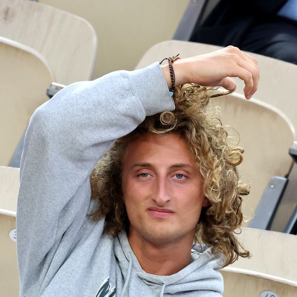 Joalukas Noah lors de la rencontre de tennis fauteuil entre S.Houdet et M.delaPuente en quart de finale des jeux paralympiques Paris 2024 le 4 septembre 2024.

© Dominique Jacovides / Bestimage