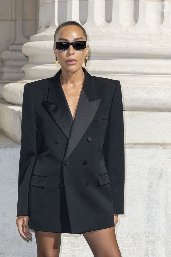 Ines Rau – Photocall du Défilé de mode Saint Laurent Homme, Collection Printemps-Été 2026 dans le cadre de la Fashion Week de Paris, France, le 24 juin 2025.
 
© Olivier Borde / Bestimage