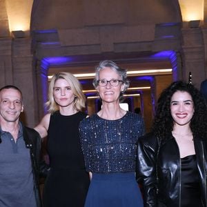 Rayane Bensetti, Mathieu Kassovitz, Alice Taglioni, Dorothée Bonassies (BYD France), Sabrina Ouazani, Camille Lacourt au lancement de la marque de voitures électriques Denza par BYD à l'Opéra Garnier à Paris le 8 avril 2026.

© Rachid Bellak / Bestimage