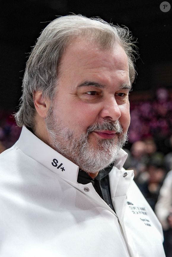 Pierre Hermé assiste à la 22ème édition du Salon International de la Restauration, de l'hôtellerie et de l'Alimentation (SIRHA) à Eurexpo Chassieu le 25/01/2025. Photo Sandrine Thesillat / PsNewz / Bestimage