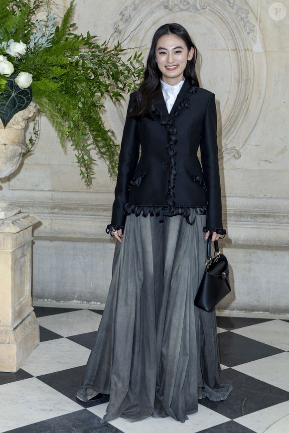 Rikako Yagi - Photocall du défilé Dior "Collection Haute Couture Printemps/Eté 2026" lors de la Fashion Week de Paris (PFW), au musée Rodin, à Paris, France, le 26 janvier 2026. © Olivier Borde/Bestimage