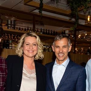 Alessandro est le fils de Paul Belmondo et le petit‑fils de Jean‑Paul Belmondo.
Exclusif - Paul et Luana Belmondo avec leurs fils Giacomo et Alessandro - Luana Belmondo lors du lancement de son livre "Italia mia Luana cuisine Rome" et de l'annonce de la diffusion de la série d'émissions sur la chaîne TV My Cuisine, au restaurant l'Osteria del Vino du marché spacieux Eataly Paris Marais à Paris le 7 novembre 2019. © Tiziano Da Silva - Pierre Perusseau/Bestimage