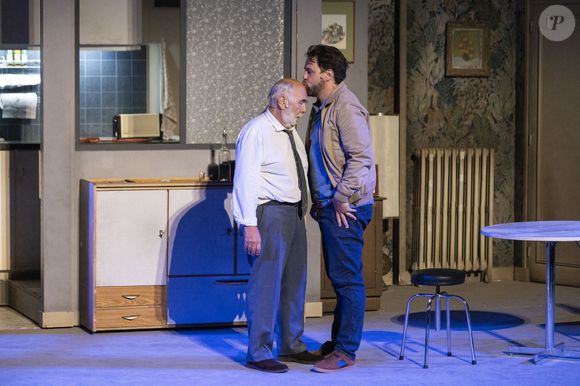 Exclusif - Gérard Jugnot, Arthur Jugnot - Représentation de la pièce de théâtre "Le jour du kiwi" au Théâtre de Verdure lors du 40ème Festival de Ramatuelle. Le 6 août 2024
© Cyril Bruneau / Festival de Ramatuelle / Bestimage