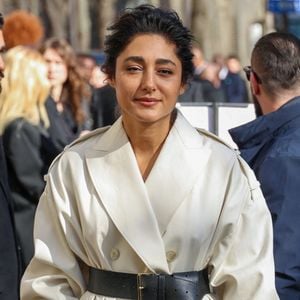Pour la première fois depuis des années, elle joue dans sa langue maternelle, le farsi.

Golshifteh Farahani aux arrivées au défilé Givenchy Mode Collection Prêt-à-Porter Automne/Hiver 2025-2026 lors de la Fashion Week de Paris (PFW) à l'hôtel de Camaran, in Paris, France, le 7 mars 2025. © Denis Guignebourg/Bestimage