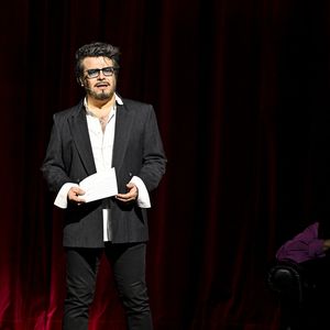 Pedro Alves - Première du spectacle "STARMUSICAL" au théâtre des Folies Bergère à Paris le 13 février 2025. 
© Pierre Perusseau / Bestimage