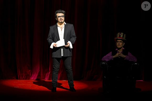Pedro Alves - Première du spectacle "STARMUSICAL" au théâtre des Folies Bergère à Paris le 13 février 2025. 
© Pierre Perusseau / Bestimage