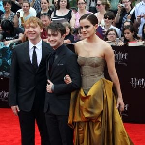 Daniel Radcliffe, Emma Watson et Rupert Grint lors de l'avant-première à New York de "Harry Potter et les reliques de la mort partie 2" à New York
©FAME PICTURES / BESTIMAGE