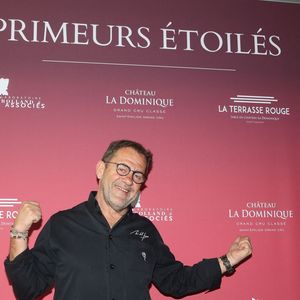 La Terrasse Rouge - Michel Sarran, chef étoilé du restaurant "Michel Sarran" à Toulouse - "Primeurs Etoilés" au restaurant La Terrasse Rouge au Château La Dominique à Saint Emilion, Gironde, France, le 24 avril 2024. © Jean-Marc Lhomer/Bestimage