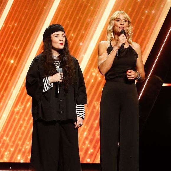 Exclusif - Hoshi, Elodie Gossuin - Enregistrement de l'émission "Les disques d'or de l'année" au Dôme de Paris, présentée par E.Gossuin et diffusée le 24 décembre à 21h10 sur M6
© Christophe Clovis / Bestimage