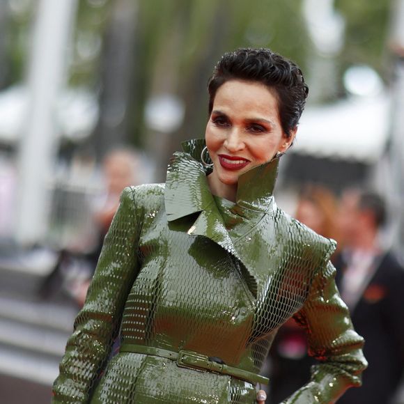 Farida Khelfa - Montée des marches du film " L'inconnue" lors du 79ème Festival International du Film de Cannes, le 18 mai 2026. © Jacovides-Moreau / Bestimage