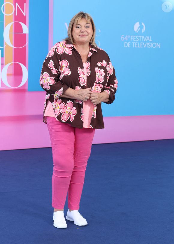 Michèle Bernier - Photocall de "Stagiaire" lors du 64ème Festival de Télévision de Monte Carlo au Grimaldi Forum de Monaco le 14 juin 2025.
© Denis Guignebourg / Bestimage