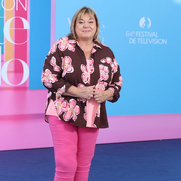 Michèle Bernier - Photocall de "Stagiaire" lors du 64ème Festival de Télévision de Monte Carlo au Grimaldi Forum de Monaco le 14 juin 2025.
© Denis Guignebourg / Bestimage