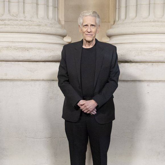 David Cronenberg - Photocall du défilé Saint Laurent  "Collection Masculine Prêt-à-Porter Automne/Hiver 2025-2026" lors de la Fashion Week de Paris (PFW) le 28 janvier 2025 © Olivier Borde /Bestimage