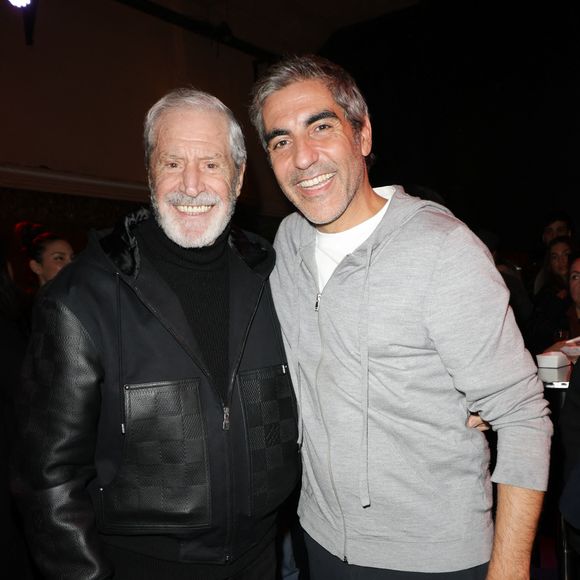 Exclusif - Jean-Claude Darmon et Ary Abittan - Célébrités assistent au spectacle "Authentique" de Ary Abittan à la Cigale à Paris les 18, 19, 22 et 23 février 2025. © Coadic Guirec/Bestimage