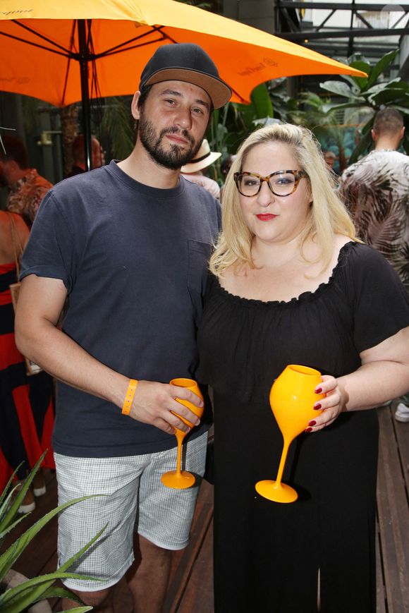 Marilou Berry et son compagnon Alexis lors du 10e Anniversaire de la salle de sport Le Klay a Paris, France, le 28 juin 2019. Photo by Jerome Domine/ABACAPRESS.COM