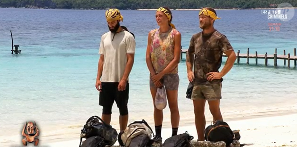 Et cela en raison de rancoeurs qu'elle garde depuis la course d'orientation.

Ilyesse, Charlotte et Thibault lors de la finale de "Koh-Lanta, La Tribu maudite", sur TF1 mardi 3 décembre 2024.