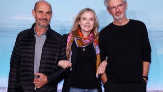 A Nice, Isabelle Carré entourée des hommes de sa vie, François-Xavier Demaison fougueux avec sa femme Anaïs