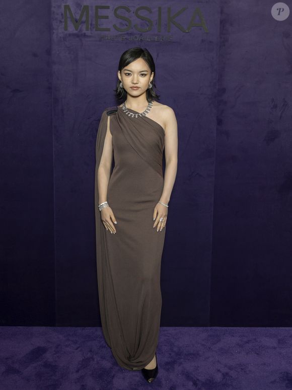 Lancia au photocall du défilé Messika Collection Femme Prêt-à-Porter Printemps/Eté 2026 lors de la Fashion Week de Paris (PFW), au Musée des Arts décoratifs, à Paris, France, le 13 octobre 2025. © Olivier Borde/Bestimage