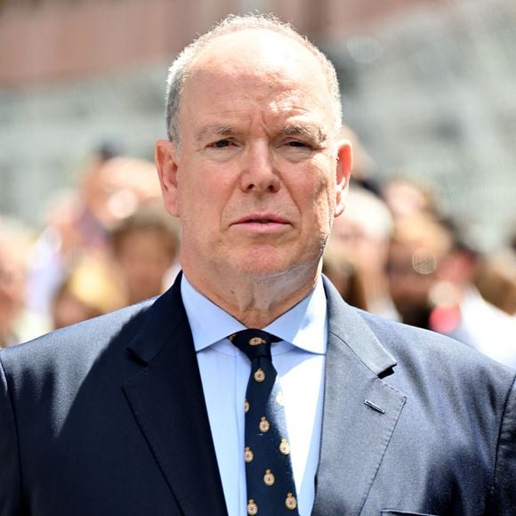 Le prince Albert II de Monaco durant le Monaco E-Prix 2026, Round 10, le 17 mai 2026.  © Bruno Bebert / Bestimage