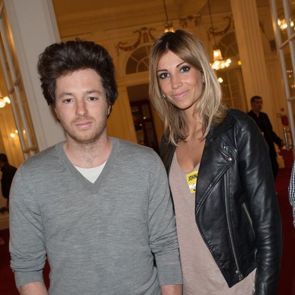 Exclusif - Jean Imbert et Alexandra Rosenfeld - People au Theatre de Paris pour les 70 ans de Johnny Hallyday. Le 15 juin 2013 @Borde-Corlouer-Jacovides-Moreau / Bestimage