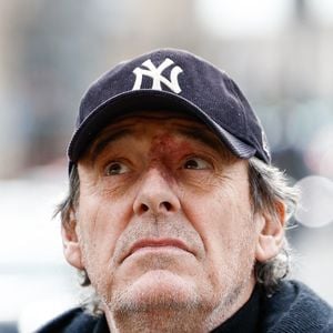 Jean-Luc Reichmann - Arrivées à la cérémonie religieuse en hommage à Rolland Courbis dans l'église de la Madeleine à Paris, France, le 14 janvier 2026. © Jacovides-Moreau/Bestimage