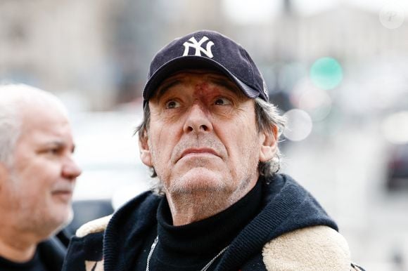 Jean-Luc Reichmann - Arrivées à la cérémonie religieuse en hommage à Rolland Courbis dans l'église de la Madeleine à Paris, France, le 14 janvier 2026. © Jacovides-Moreau/Bestimage