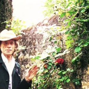 Le domaine comprend une piscine, un terrain de tennis et une pagode japonaise.

Mick Jagger se transforme en Jumpin 'Jack Flash dans son château de Fourchette qui se situe en France près du village de Pocé-sur-Cisse à quelques kilomètres d'Amboise. Photo par Agence / Bestimage