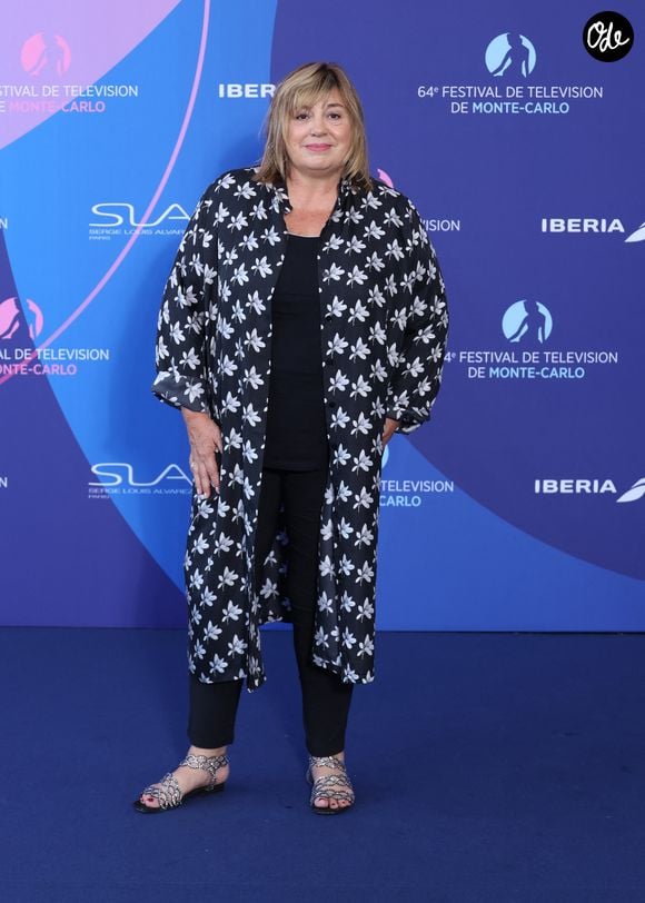 Michele Bernier - Cérémonie d'ouverture du 64ème Festival de Télévision de Monte Carlo au Grimaldi Forum de Monaco le 13 juin 2025.
© Denis Guignebourg / Bestimage