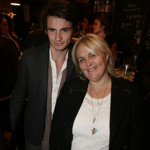 Exclusive - Valérie Damidot et son fils Norman assistent à la soirée de clôture de La Popote Des Potes organisée par Yannig Samot au Cheri Bibi, à Paris, France, le 20 avril 2015. Photo par Jerome Domine/ABACAPRESS.COM