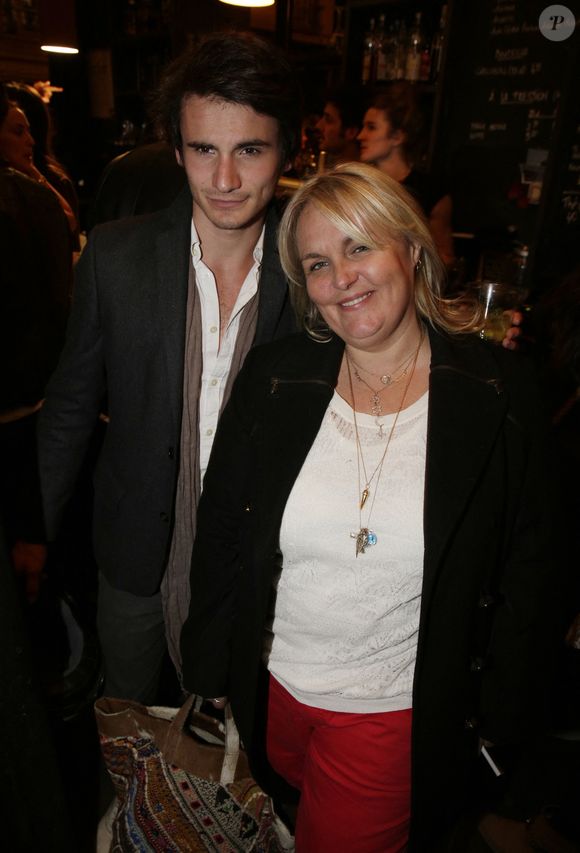 Exclusive - Valérie Damidot et son fils Norman assistent à la soirée de clôture de La Popote Des Potes organisée par Yannig Samot au Cheri Bibi, à Paris, France, le 20 avril 2015. Photo par Jerome Domine/ABACAPRESS.COM