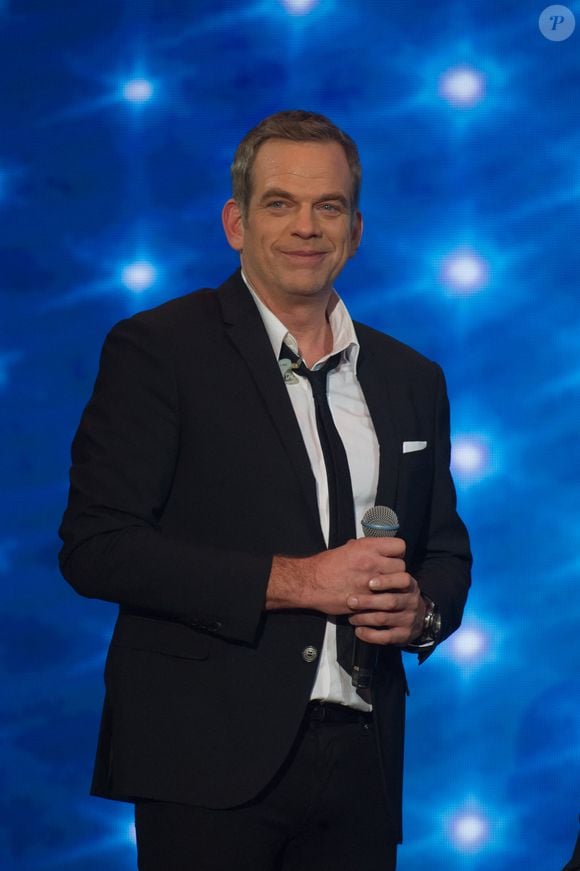 Garou lors du 30eme Téléthon a Paris, France, le 3 decembre 2016. Photo par Alban Wyters/ABACAPRESS.COM