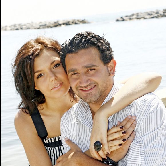Cyril Hanouna et son ex-compagne Emilie.
Bestimage