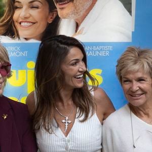 Amanda Lear, Nadia Farès, Véronique Jannot, Patrick Ridremont lors de la première du film "Toujours possible" au cinéma Le Balzac à Paris le 8 septembre 2025.
© Benjamin Babiz / Bestimage