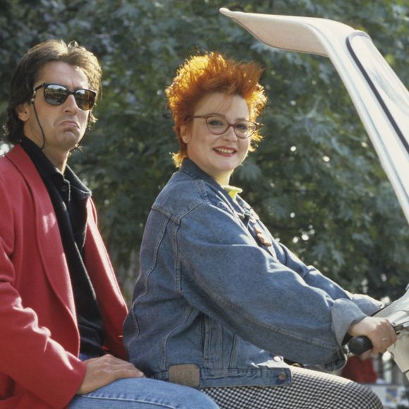 Elle a ensuite triomphé sur scène avec Thierry Lhermitte.

En France, à Paris, rendez-vous avec Thierry Lhermitte et Josiane Balasko. Le 14 septembre 1986. © Michel Marizy via Bestimage