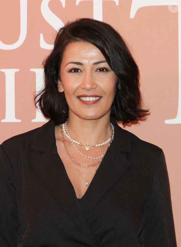 Karima Charni à la première de la série "And Just Like That... - Saison 3" au théâtre du Lido à Paris, le 28 mai 2025. © Guirec Coadic/Bestimage
