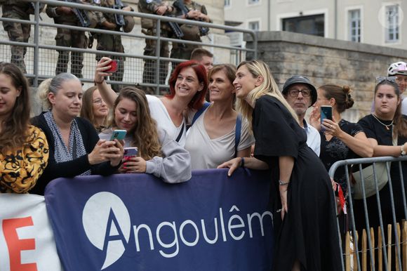 Julie Gayet - Arrivées au cinéma CGR lors de la 18ème édition du Festival du Film Francophone de Angoulême (FFA) le 27 août 2025.

© Coadic Guirec / Bestimage