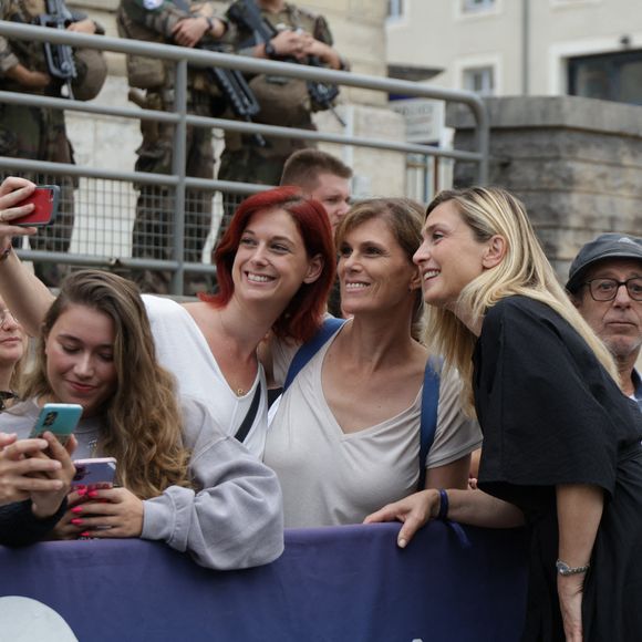 Julie Gayet - Arrivées au cinéma CGR lors de la 18ème édition du Festival du Film Francophone de Angoulême (FFA) le 27 août 2025.

© Coadic Guirec / Bestimage