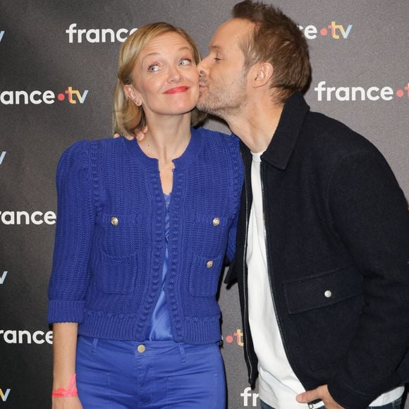 Et d'ajouter : "Je suis très content de la nouvelle équipe et du duo Maya Lauqué-Damien Thévenot. Mais aujourd'hui, nous avons une concurrence redoutable de 'Bonjour !' (...) Nous avons intérêt à rester vigilants et mobilisés".

Maya Lauqué, Damien Thévenot - Photocall à l'occasion des 40 ans de l'émission "Télématin" au siège de France Télévisions à Paris le 6 février 2025. © Coadic Guirec/Bestimage