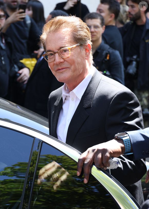 Kyle MacLachlan - Arrivées au défilé Balenciaga Collection Haute Couture Automne/Hiver 2025-2026 lors de la Fashion Week de Paris (PFW), le 9 juillet 2025. 
© Denis Guignebourg / Bestimage