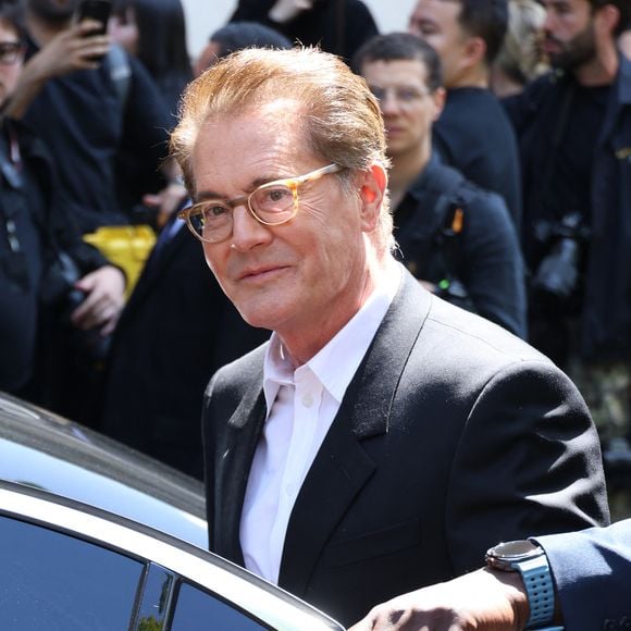 Kyle MacLachlan - Arrivées au défilé Balenciaga Collection Haute Couture Automne/Hiver 2025-2026 lors de la Fashion Week de Paris (PFW), le 9 juillet 2025. 
© Denis Guignebourg / Bestimage