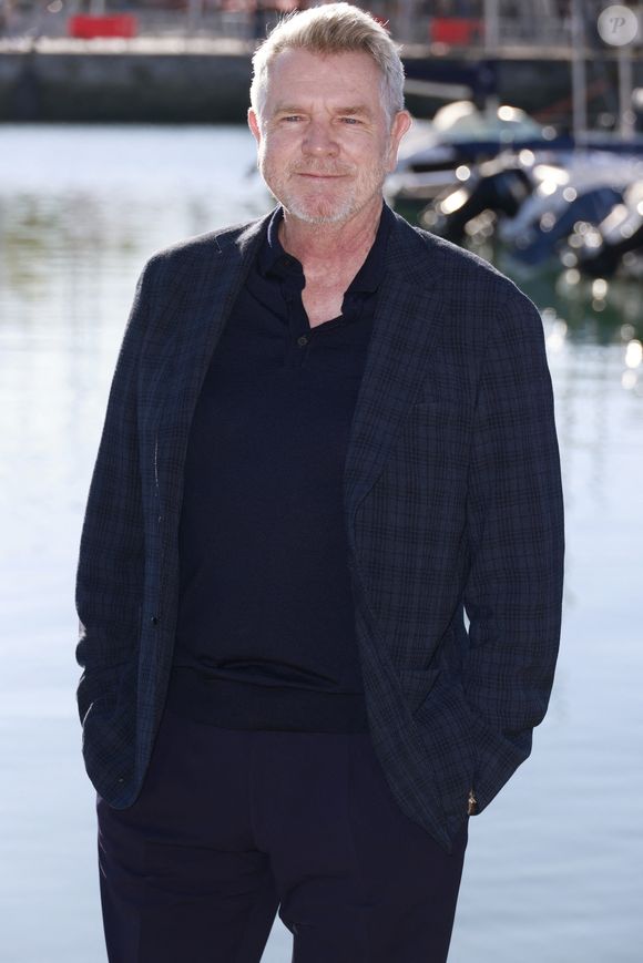 Xavier Deluc au festival de fiction TV de La Rochelle samedi 17 septembre 2022. © Christophe Aubert via Bestimage