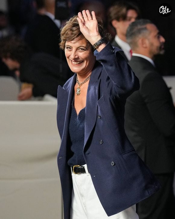 Ines de la Fressange attending the Chanel Womenswear Spring/Summer 2027 show during Paris Fashion Week on October 5, 2026 in Paris, France. © Lucia Sabatelli / Bestimage