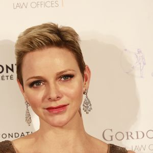La  princesse Charlène de Monaco - Photocall de la soirée de gala de L'AMREF Flying Doctors  à Monaco le 24 février 2017
© Claudia Albuquerque / Bestimage