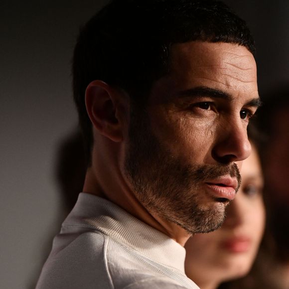 Tahar Rahim à la conférence de presse du film "Alpha" (Compétition) lors du 78ème Festival International du Film de Cannes, le 20 mai 2025. 
© Valentina Claret / Pool Cannes / Bestimage