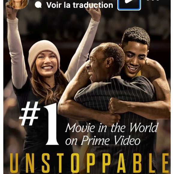 Jennifer Lopez met en avant le succès de son film "Inarrêtable" via sa story Instagram. (Capture d'écran 2025).