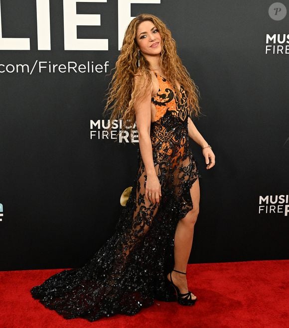 Dans son discours de remerciement, elle a souhaité dédier son prix aux immigrants. 

Shakira - Photocall des la 67ème cérémonie des Grammy Awards 2025 à Los Angeles le 2 février 2025. © Broadimage/ Bestimage