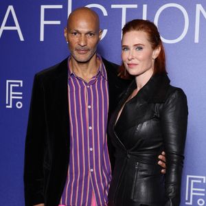 Audrey Fleurot et son compagnon Djibril Glissant sur le tapis rouge lors de la 28ème édition du festival de la Fiction à la Rochelle le 17 septembre 2026. © Denis Guignebourg / Bestimage