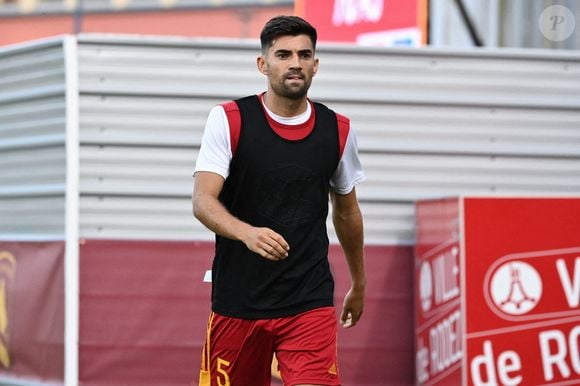 Enzo ZIDANE de Rodez lors du match de Ligue 2 BKT entre Rodez et Le Havre le 14 août 2021 à Rodez, France. Photo by Alexandre Dimou/Icon Sport/ABACAPRESS.COM